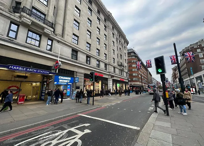 2 Minutes From Marble Arch, In Central London, Private Room E